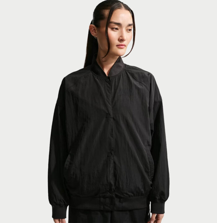 Women's Oversized Varsity Jacket